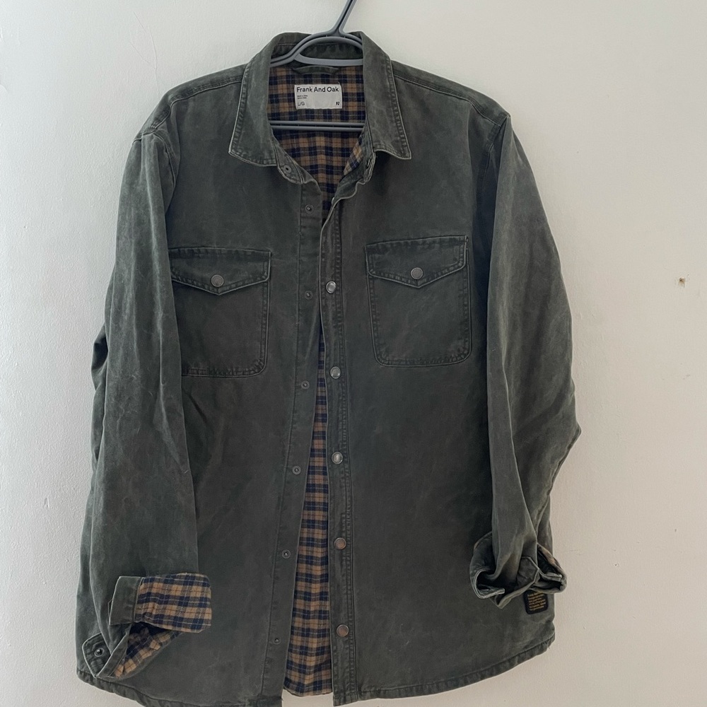 Frank & Oak Kapok Heavy Overshirt Jacket